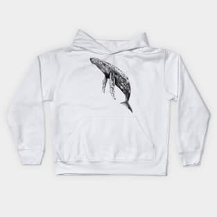 Humpback Whale Kids Hoodie